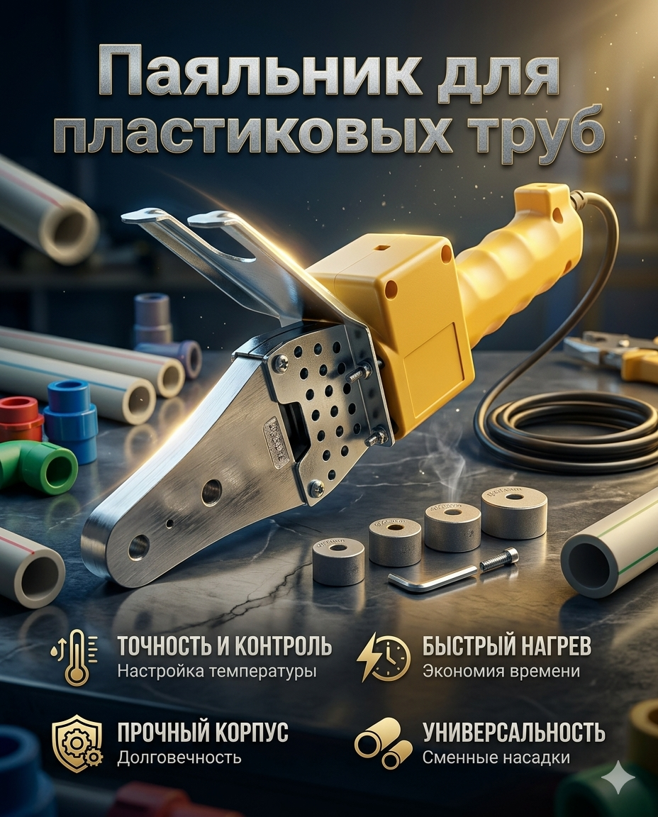 Паяльник для пластиковых труб