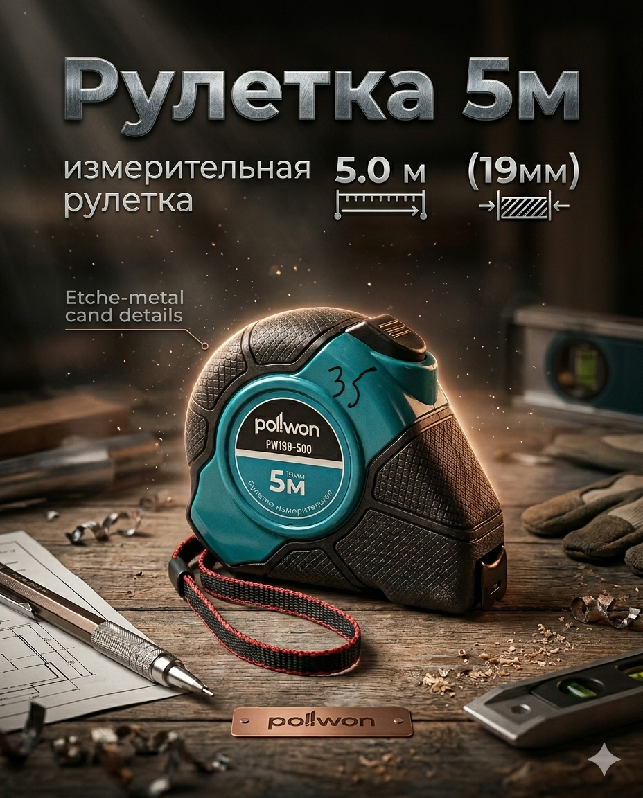 Рулетка 5м