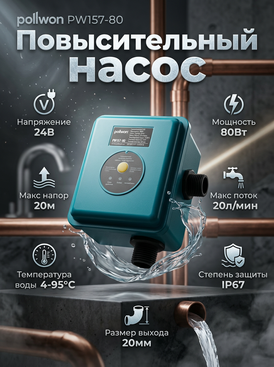 Повысительный Насос