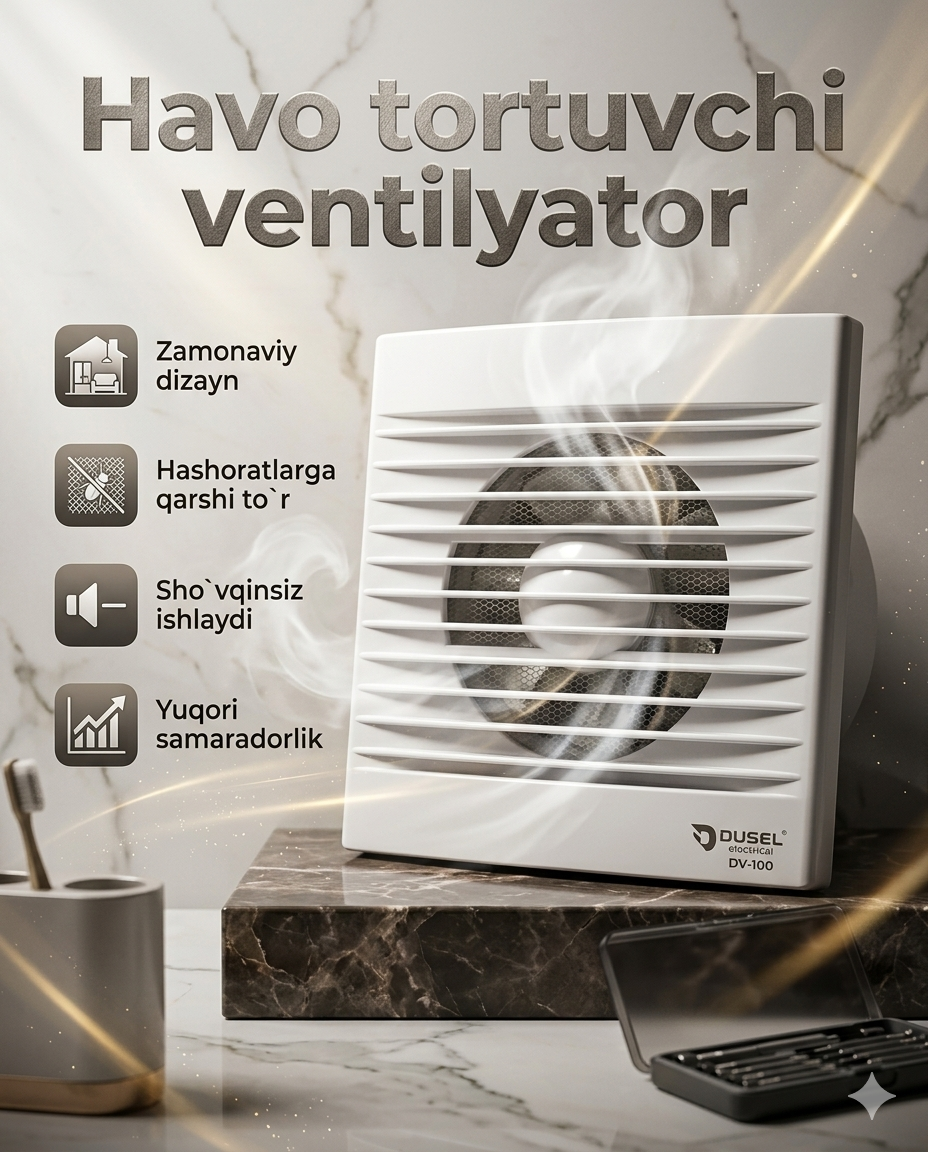 Havo tortuvchi ventilyator